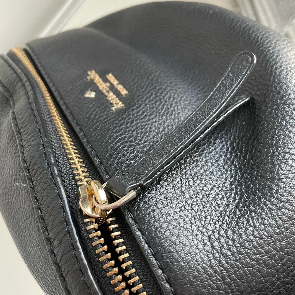 Kate Spade Black Pebbled Leather Crossbody Bag - Picture 5 of 6